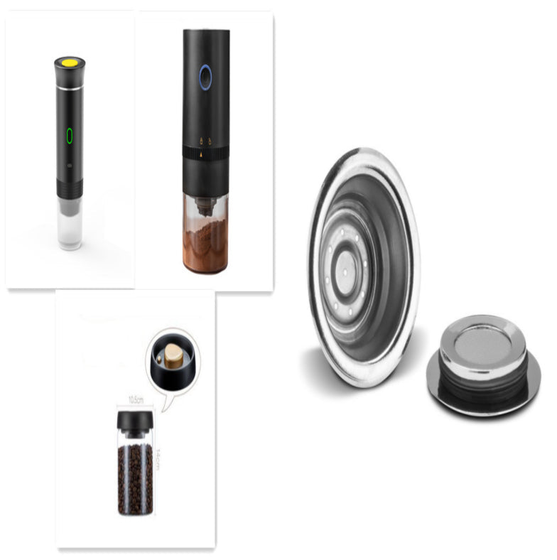 3-in-1 Portable Electric Espresso Coffee Maker
