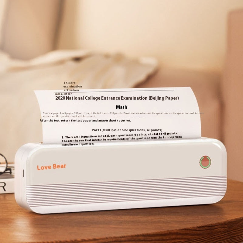 Ailixiong P40 Portable A4 Thermal Printer – Ink-Free Printer