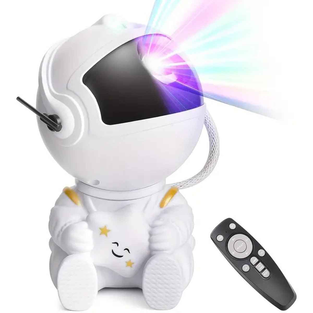 Astronaut Galaxy Projector Starry Night Light With Remote Control