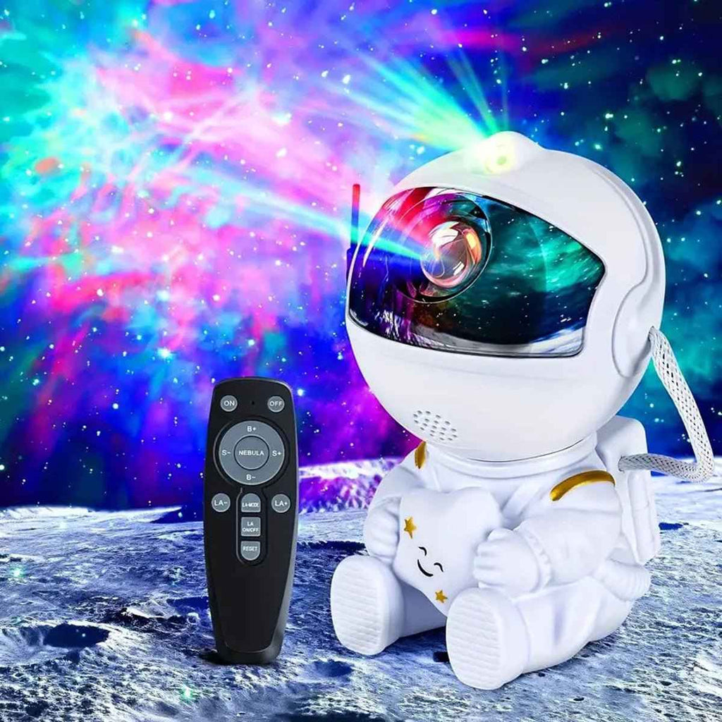 Astronaut Galaxy Projector Starry Night Light With Remote Control