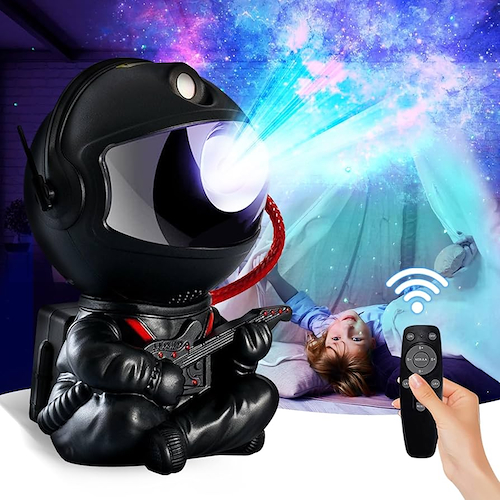 Astronaut Galaxy Projector Starry Night Light With Remote Control