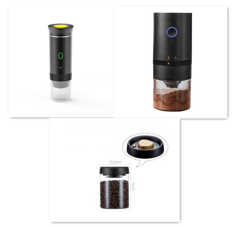 3-in-1 Portable Electric Espresso Coffee Maker
