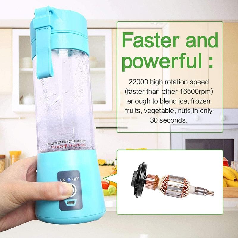 Portable USB Electric Juicer Blender Bottle