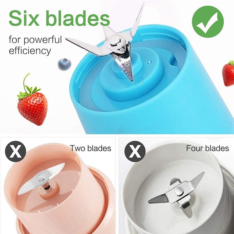 Portable USB Electric Juicer Blender Bottle