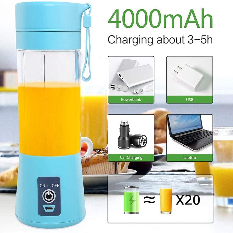 Portable USB Electric Juicer Blender Bottle